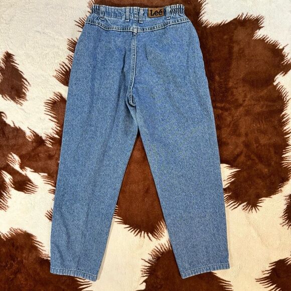 Vintage Lee Stretchy Waist High Waisted Jeans - Picture 10 of 11